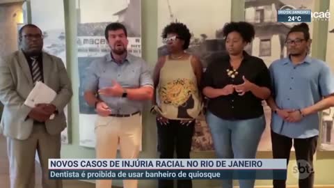 Vídeos registram novos casos de racismo no Rio de Janeiro | SBT Brasil