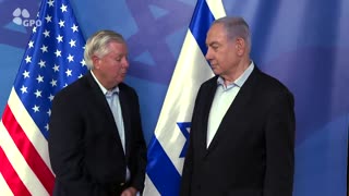 Senator Graham tells Netanyahu that he wants "to push forward to make Iran's worst nightmare real