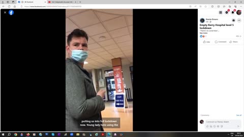 Empty hospitals during the "pandemic"! (Archive footage from Shakti in Tralee) 3-06-24