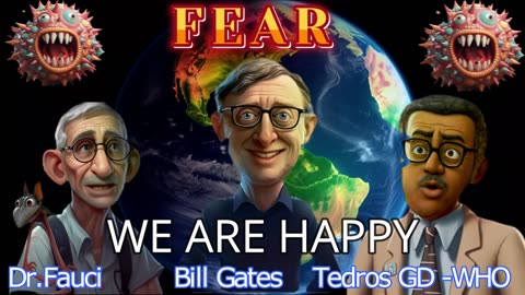 World Best Covid Trio - Anthony Fauci, Bill Gates, Tedros Adhanom Ghebreyesus