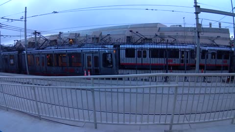 San Francisco, Muni Light Rail Trains, Balboa Sta
