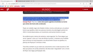 Último policial julgado por morte de George Floyd é condenado