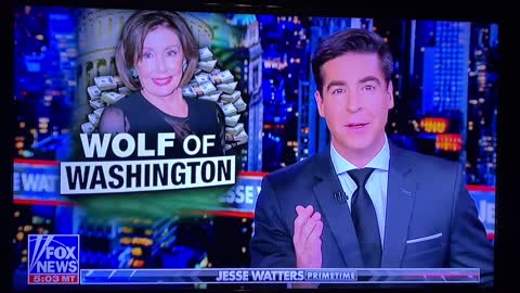 Jesse Waters - Nancy P is the Wolf of Washington