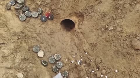 The IDF goes inside 20-meter deep Hamas terror tunnel