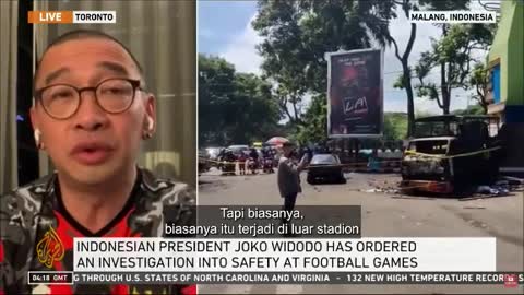 Suporter Arema vs Persebaya Indonesian football