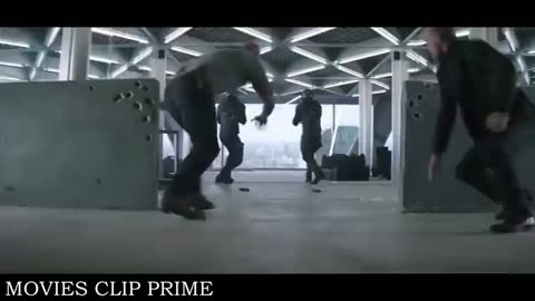 Hobs vs shah.... elevator fight scene