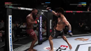 PS4 bot Leon Edwards vs user Mike Perry