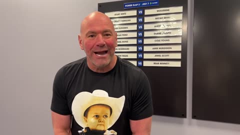 Dana White Breaks Down The Power Slap 3 Fight Card