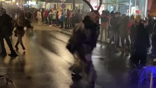 Krampus Visits Christmas Festival