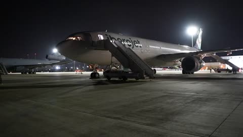 First U.S. Bound Flight Carrying Evacuees from Afghanistan Depart Naval Station Rota