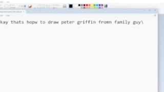 how to draw peter griffin from family guy