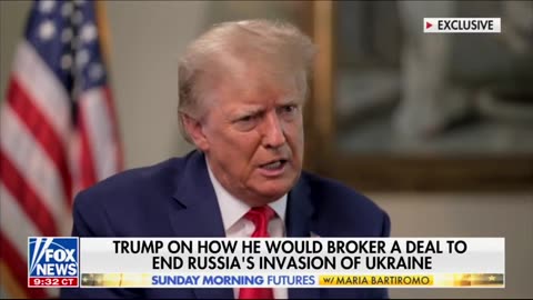 Donald Trump Details How He Would End The War In Ukraine