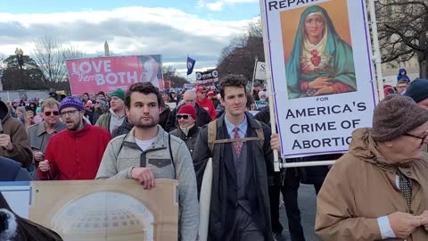 March for Life Washington DC, January 20, 2023