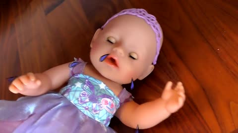 Diana Pretend Play Babysitting Cry Baby Dolls