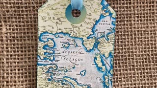 MAPS Handmade Bookmark and Tags ❤️