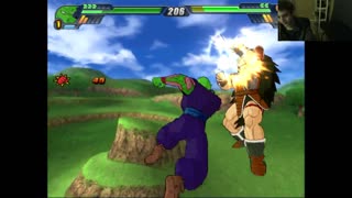 Dragon Ball Z Budokai Tenkaichi 3 Battle #15 With Live Commentary - Raditz VS Piccolo