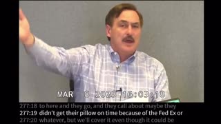 Mike Lindell: Lumpy Pillow Response