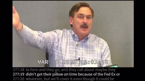 Mike Lindell: Lumpy Pillow Response