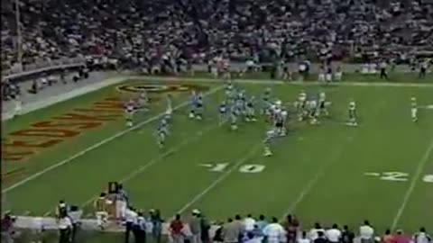 1991-09-01 Detroit Lions vs Washington Redskins Part 1