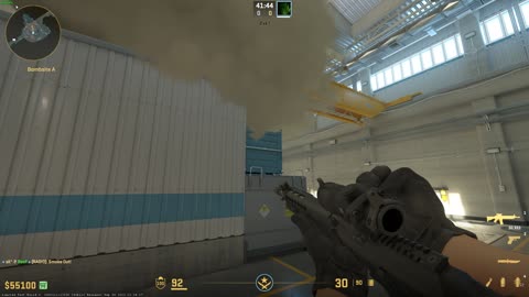 CS2 Nuke Possible Upper Smoke to go Vent