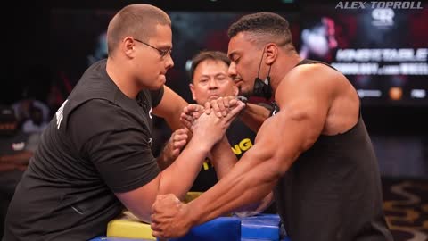 SCHOOLBOY VS LARRY WHEELS | ARM WRESTLING SUPER MATCH 2021