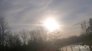 Sunday March 26 Brantford Ontario Chemtrails Spray - killing The Cockroaches Slowly