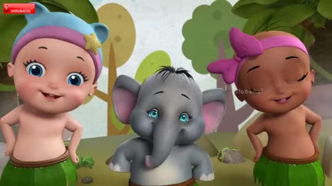 Baby Dance Cartoon Video Jungle Edition _ Infobells