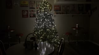 Basement Christmas tree