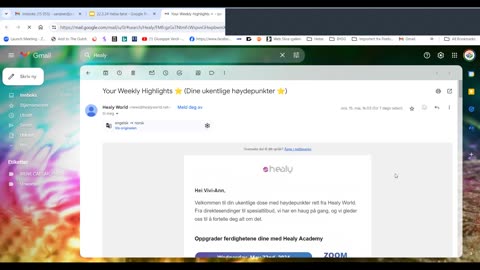 22.5.24: Helsa først - om flere typer, chakra og Healyworld