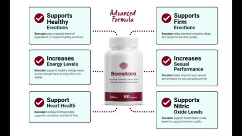 Boostaro: Real Blood Flow Support Supplement