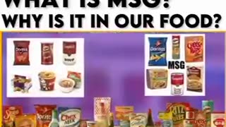 What is MSG? Why is it in our FOOD?
