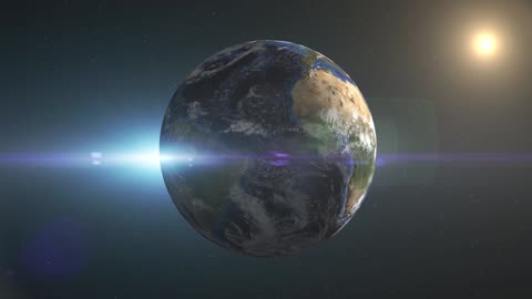Planet Earth Globe Video