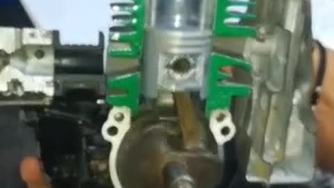 Operation of two-stroke engine