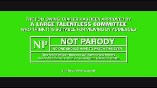 Not Parody Trailer Warning Pre-trailer