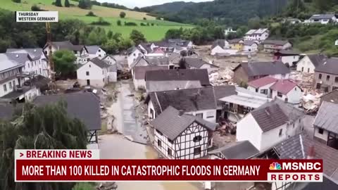 More Than 100 Dead In Germany Flooding As Rescue Effort Continues
