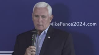 Mike Pence holds meet and greet in North Conway