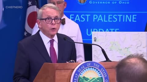 Gov. Mike DeWine Says the Defense Depart. Was Consulted Prior to the Controlled Release of Chemicals