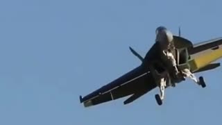 F-18 on final approach for St. Louis Lambert Intl Airport #shorts #f18