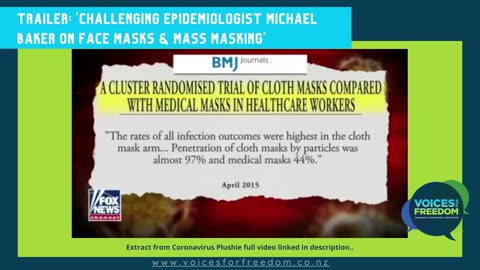 Trailer: 'Challenging Epidemiologist Michael Baker on Face Masks & Mass Masking'