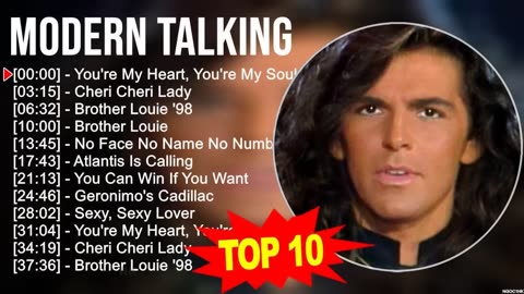 Modern Talking 2023 MIX ~ Top 10 Bài Hát Hay Nhất ~ Những Bản Hit Hay Nhất ~ Full Album