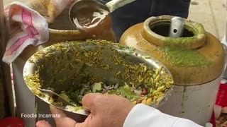 LEGENDARY Bhel Puri of Delhi University North Campus - 36 Years Old Stall - Indian Street Food