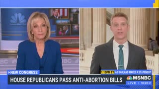 MSNBC Host Is VERY Upset This Reporter Used The Term "Pro-Life"