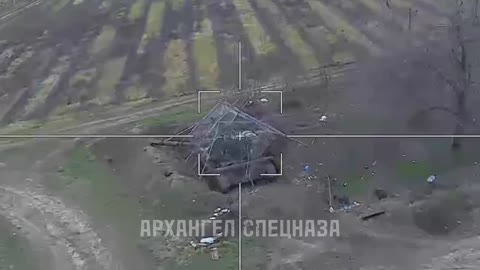 Russian Lancet bouncing munition hits AFU SAU in Zaporizhzhia region