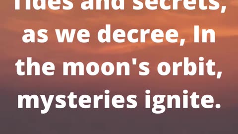 Lunar Reflections: Verses on the Mysteries of the Moon #poem #poetry #shorts #art👍👄🔔🛫✒️