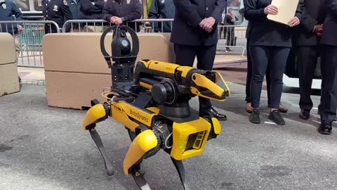 NYPD Unveils A New Robot Dog