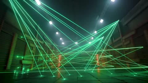 World’s Deadliest Laser Maze!
