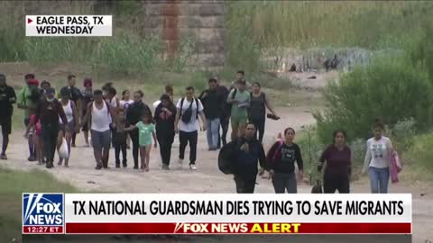 Texas National Guardsman DROWNS While Saving Migrants In The Rio Grande