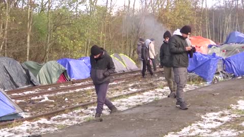 'Like a big family': Migrants in France as winter sets in
