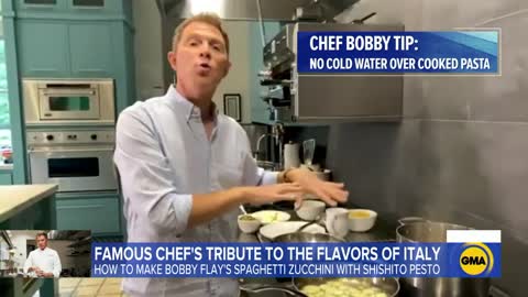 Chef Bobby Flay brings Mediterranean cooking to Las Vegas strip l GMA