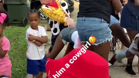 Toy Story Characters & Parents TWERKING in front of SMALL CHILDREN